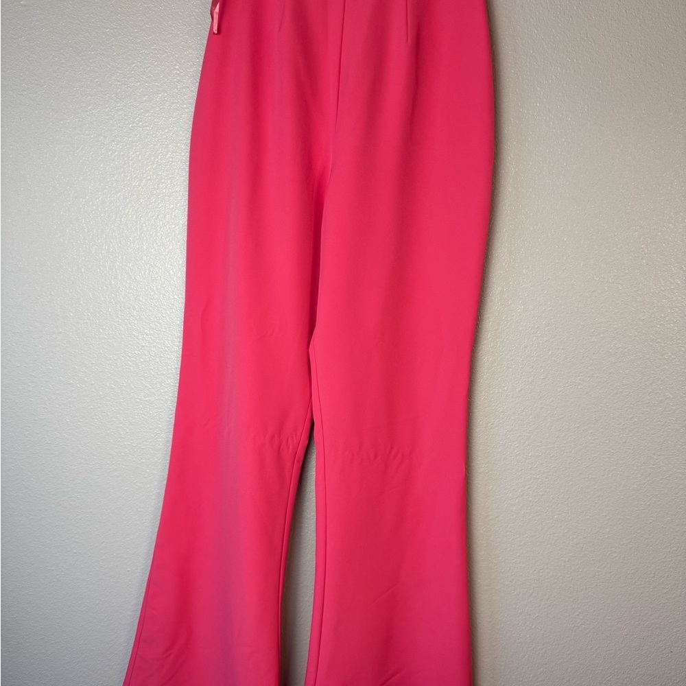 Yubin Couture Hot Pink Flared Trousers